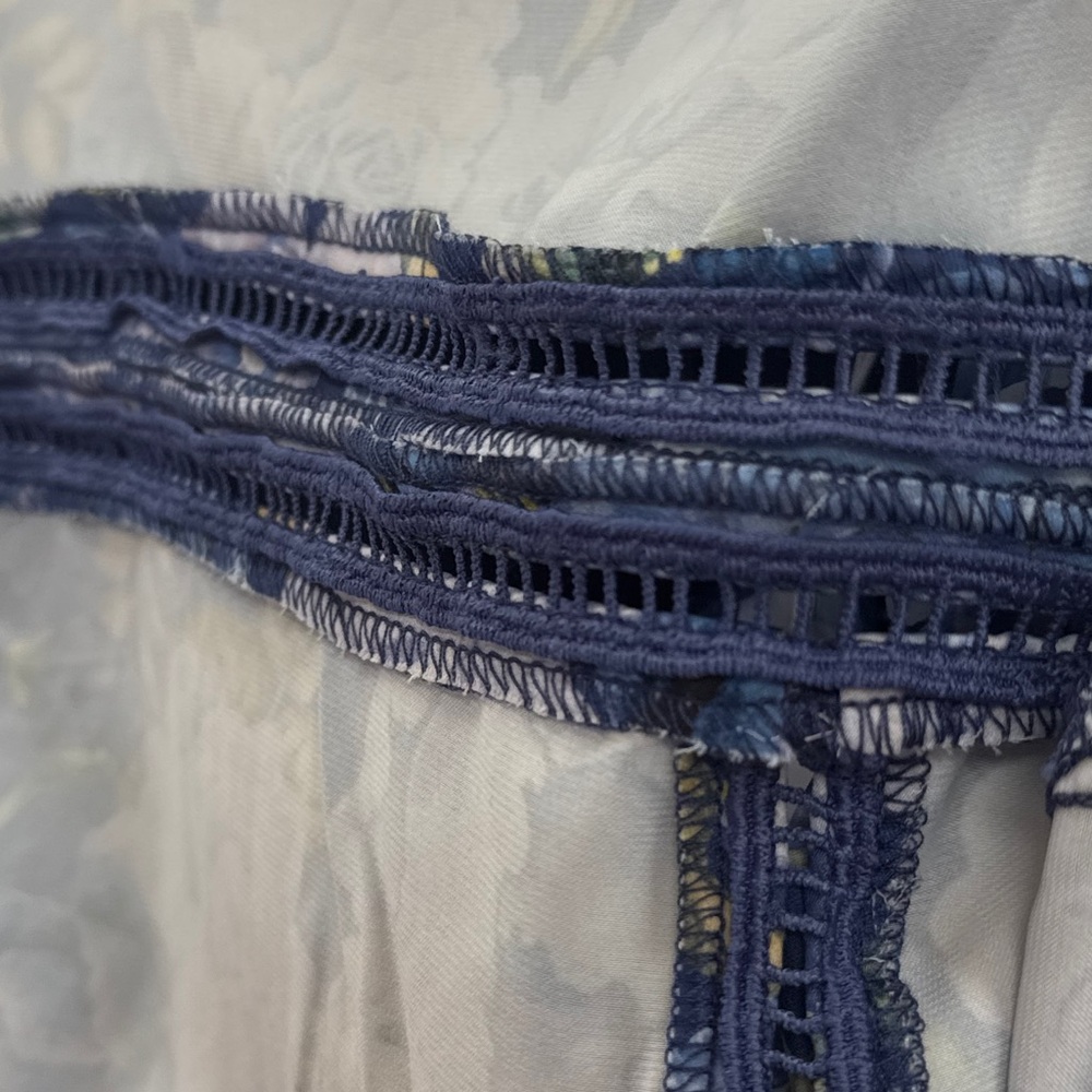 Rachel Parcell Floral Blue Robe - Picture 12 of 15